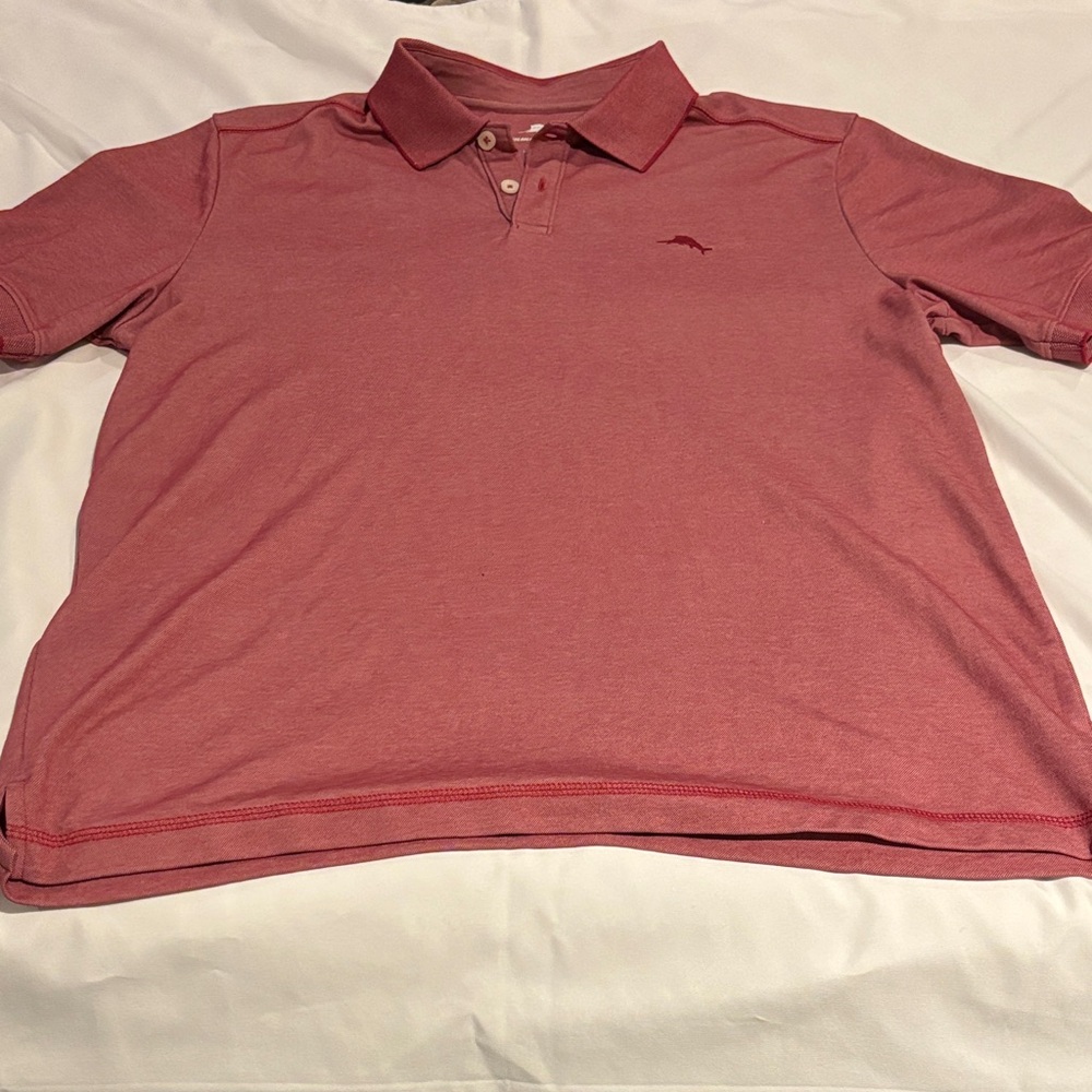 Tommy Bahama Pink Polo Shirt